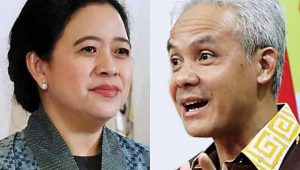 foto-puan-ganjar Puan Dipasangkan Petinggi Militer, Ganjar Masuk Jakarta