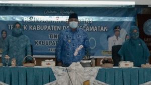 Bupati Bungo Buka Rakor TP-PKK Kabupaten dan Kecamatan