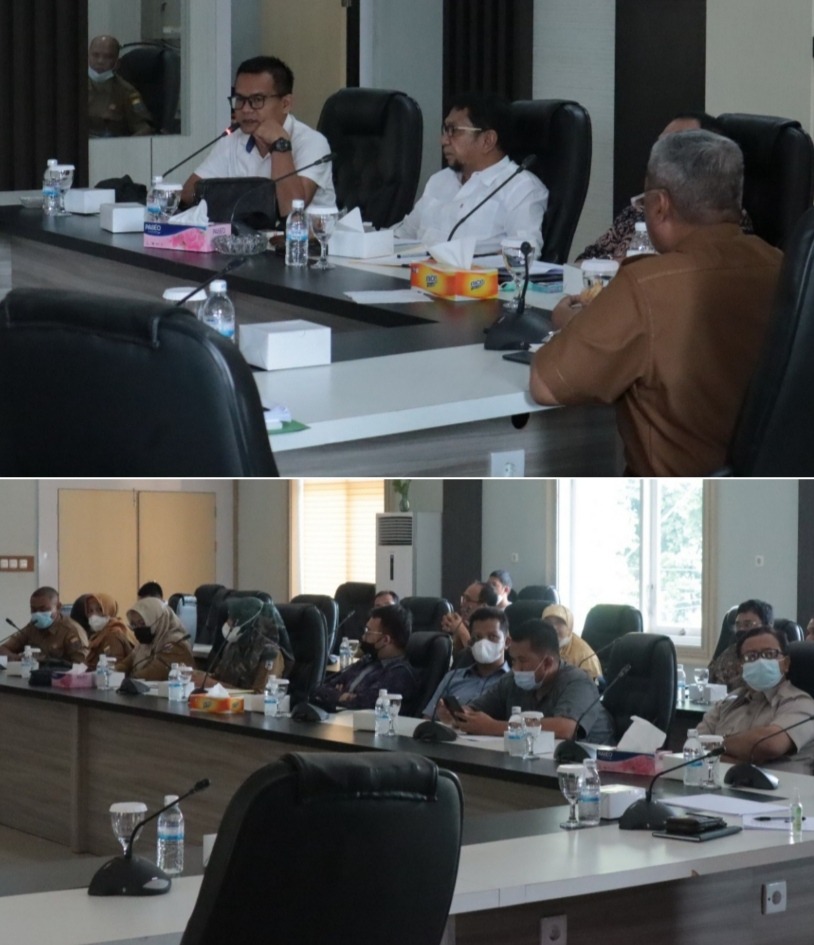 Komisi II DPRD Provinsi Jambi Hearing Bersama Masyarakat Perwakilan dari Empat Desa Terkait Tanggul PT. BKS