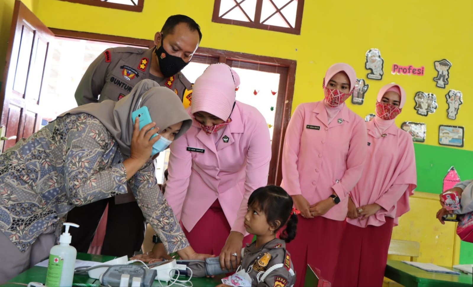 Polisi Sahabat Anak, Kapolres Bungo Guntur Saputro Kunjungi TK Kemala Bhayangkari