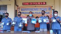 foto-polres-bungo-ungkap-kasus Ops Antik Siginjai 2022, Polres Bungo Ungkap 13 Kasus Narkotika Dengan 23 Tersangka, 2 Diantaranya Pasangan Suami istri