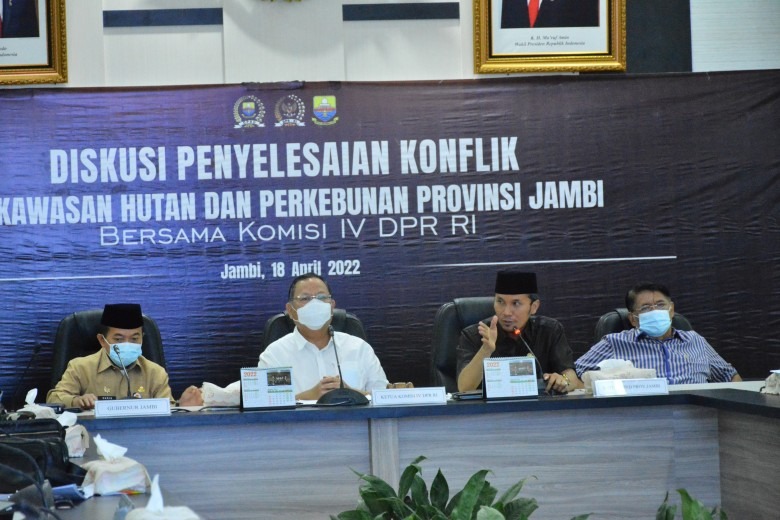 Komisi IV DPR RI Apresiasi DPRD Provinsi Jambi Bentuk Pansus Konflik Lahan