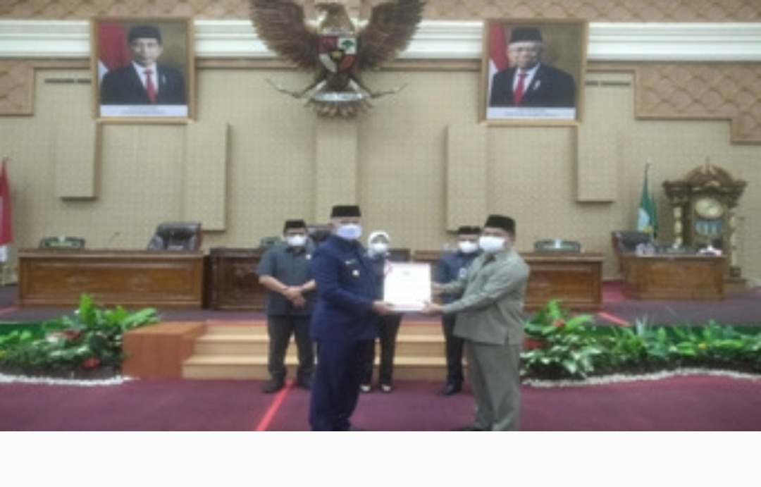 DPRD Kota Jambi Gelar Paripurna Dalam Penyampaian LKPJ Wali Kota Jambi T.A 2021