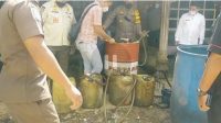 Tim Satgas BBM Kabupaten Bungo Sidak Ke Sejumlah SPBU Temukan Gudang Penimbunan BBM