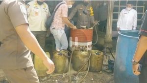 Tim Satgas BBM Kabupaten Bungo Sidak Ke Sejumlah SPBU Temukan Gudang Penimbunan BBM