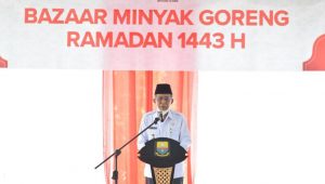 foto-wagub-jambi Wagub Buka Bazaar 10 ribu Liter Minyak Goreng Murah