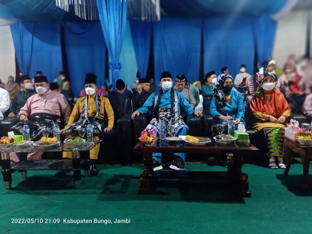 Bupati Bungo H. Mashuri Buka MTQ Tingkat Kecamatan Jujuhan Ilir VII