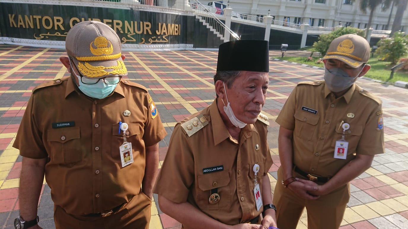 Wakil Gubernur Jambi Drs.H.Abdullah Sani Pimpin Upacara Kedisiplinan ASN
