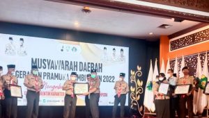 foto-wabup Wakil Bupati Bungo Hadiri Musda Gerakan Pramuka Jambi 2022