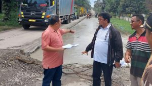 Komisi III inspeksi dadakan Proyek Jalan 25M.