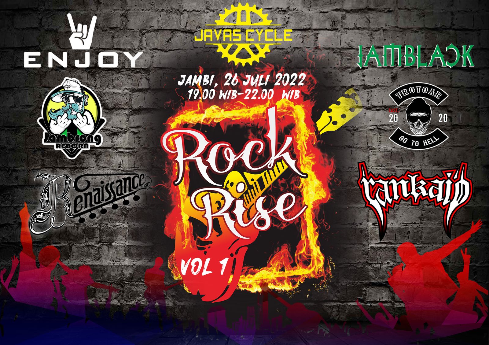6 Band Rock Akan Menguncang Jambi