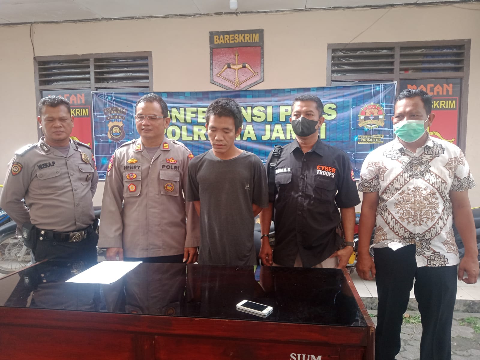 Mengaku TNI Residivis Penggelapan Sepeda Motor Dihadiahi Timah Panas