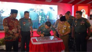 Ketua DPRD Provinsi Jambi Hadiri Peresmian Gedung Makorem 042/GAPU