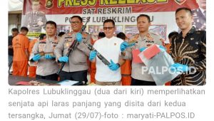 foto-palpos-polres-lubuklinggau Dua Oknum Atlet Menembak Diamankan Polisi