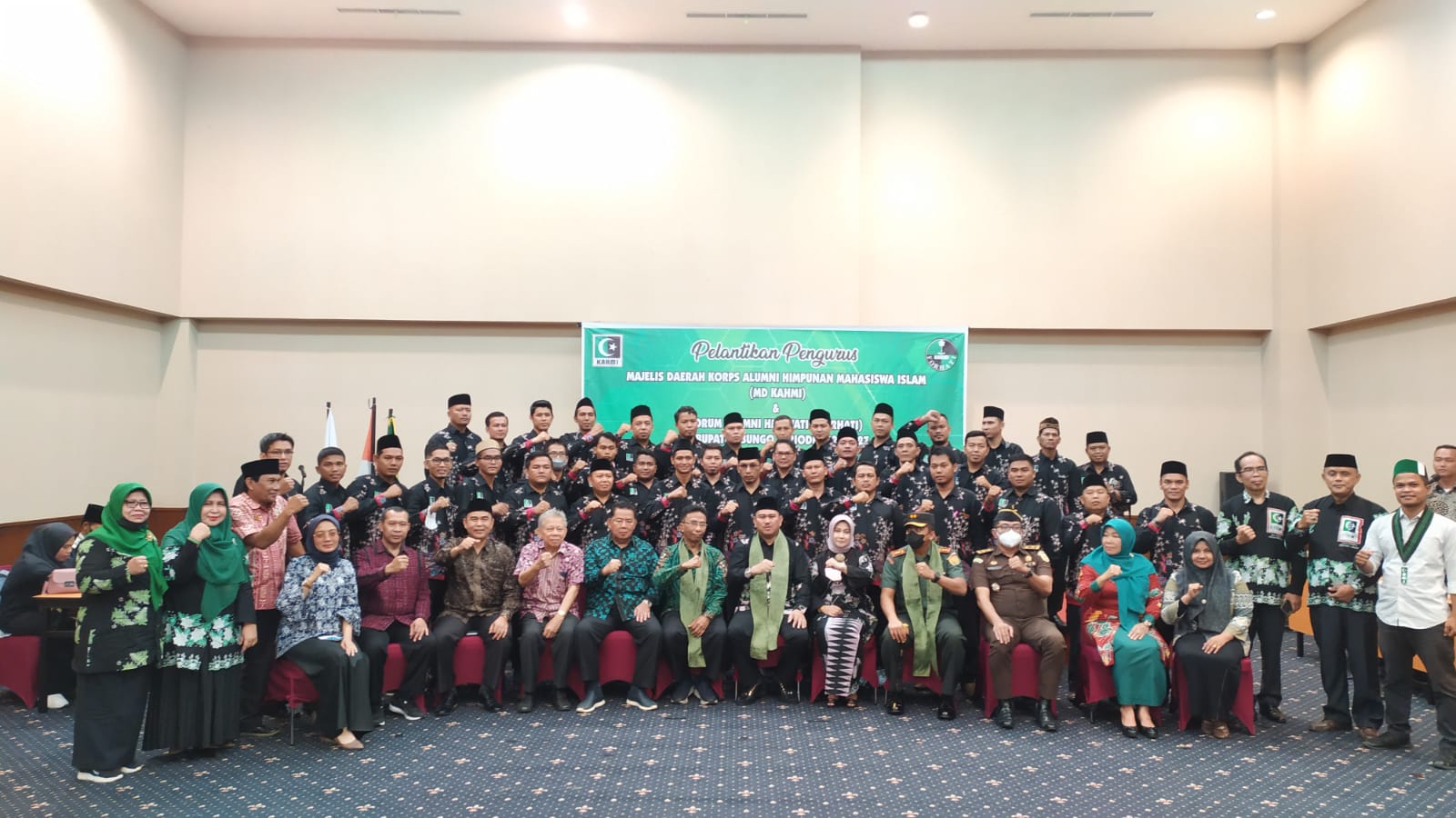 Bupati H Mashuri Lantik Pengurus MD KAHMI Bungo Periode 2022-2027