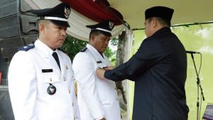 Bupati Bungo H.Mashuri Resmi Melantik Dua Rio di Kecamatan Pelepat