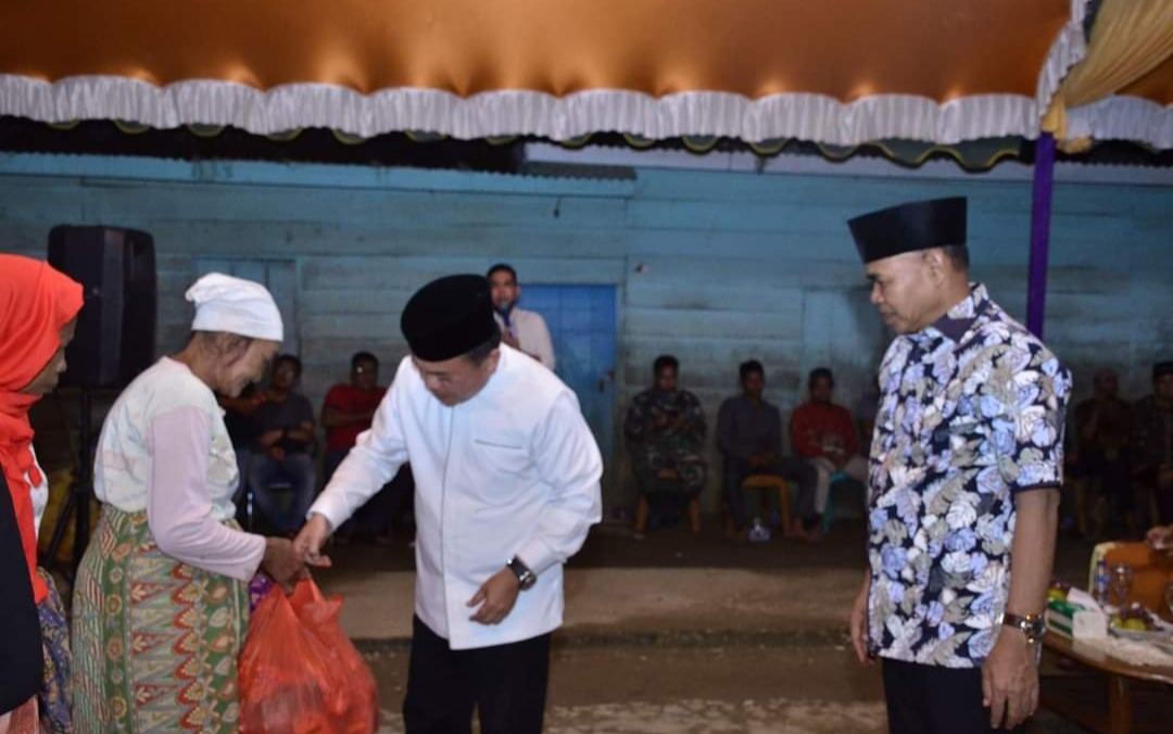 Pj Bupati Tebo H.Aspan Dampingi Gubernur Jambi Kunjungi Warga Tanah Garo
