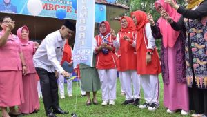 Hj Armayanti Aspan Hadiri Pembukaan Jambore PKK Tingkat Kabupaten Tebo