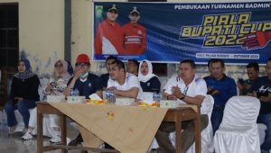 IMG-20221018-WA0019 Sambut HUT Kabupaten Bungo Ke-57, Pemkab Gelar Turnamen Badminton Bupati Cup 2022