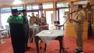 Bupati Bungo H.Mashuri Lantik Dewas PDAM Pancuran Telago