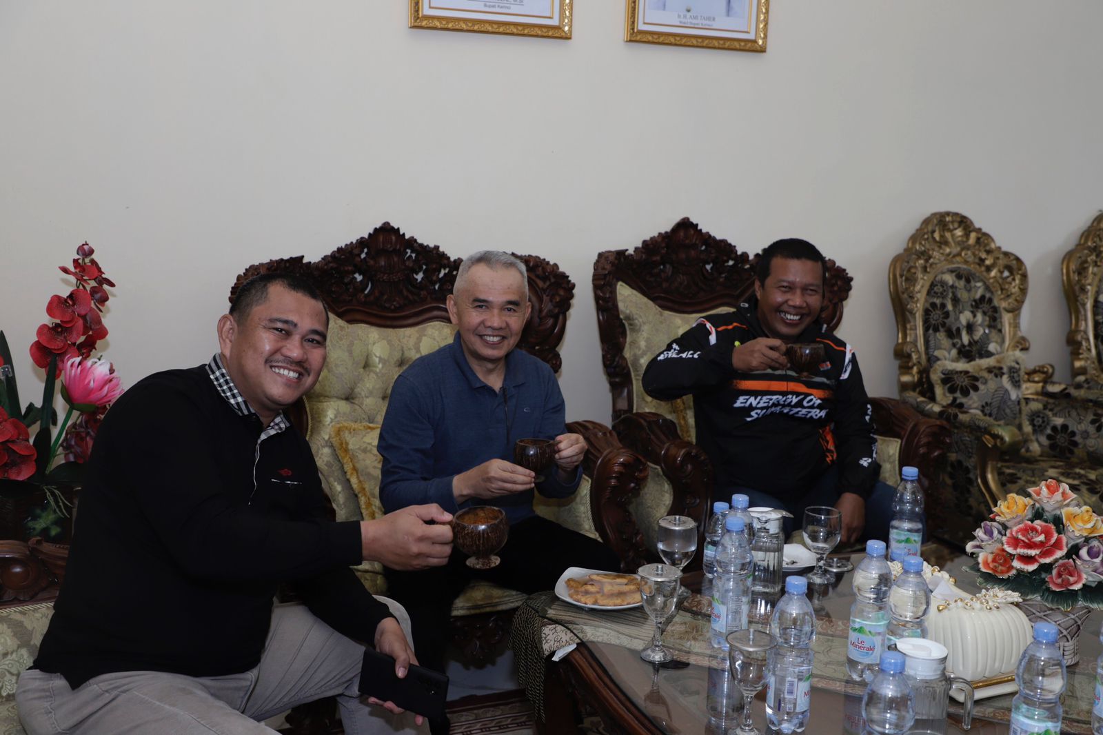 Pasca Covid-19, Bupati Bungo H. Mashuri , Bupati Tanjung Jabung Timur, Bupati Kerinci Kembali Bertemu 