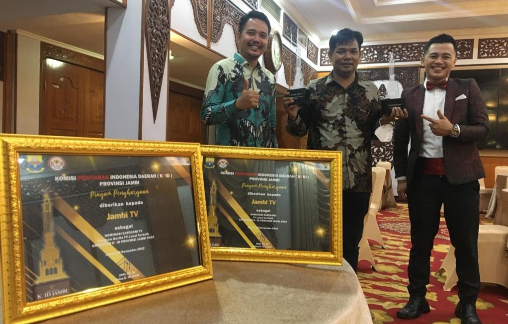 Luar Biasa, Jambi TV Meraih KPI Awards TV Lokal Terbaik Provinsi Jambi