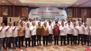 foto-pelantikan-smsi-jambi Pengurus SMSI Provinsi Jambi Resmi Dilantik, Ini Harapan Mukhtadi Putra Nusa