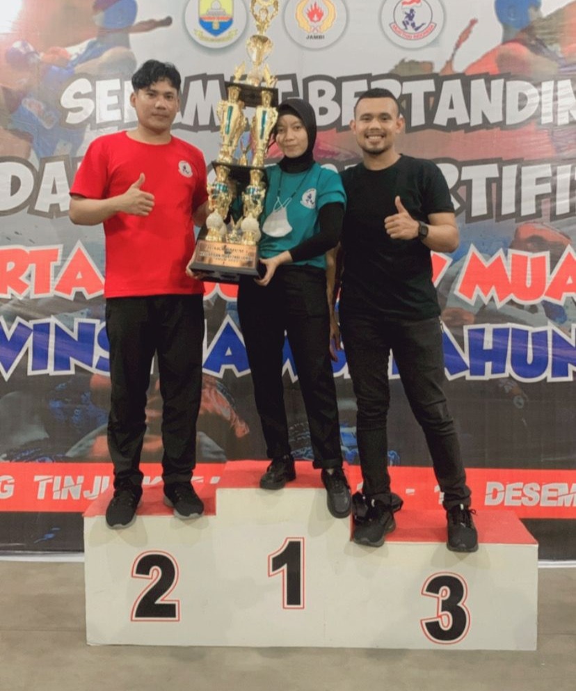 Muaythai Kota Jambi Juara Umum Kejurprov Muaythai Tahun 2022