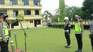 Polres Bungo Gelar Apel Pasukan Operasi Lilin 2022