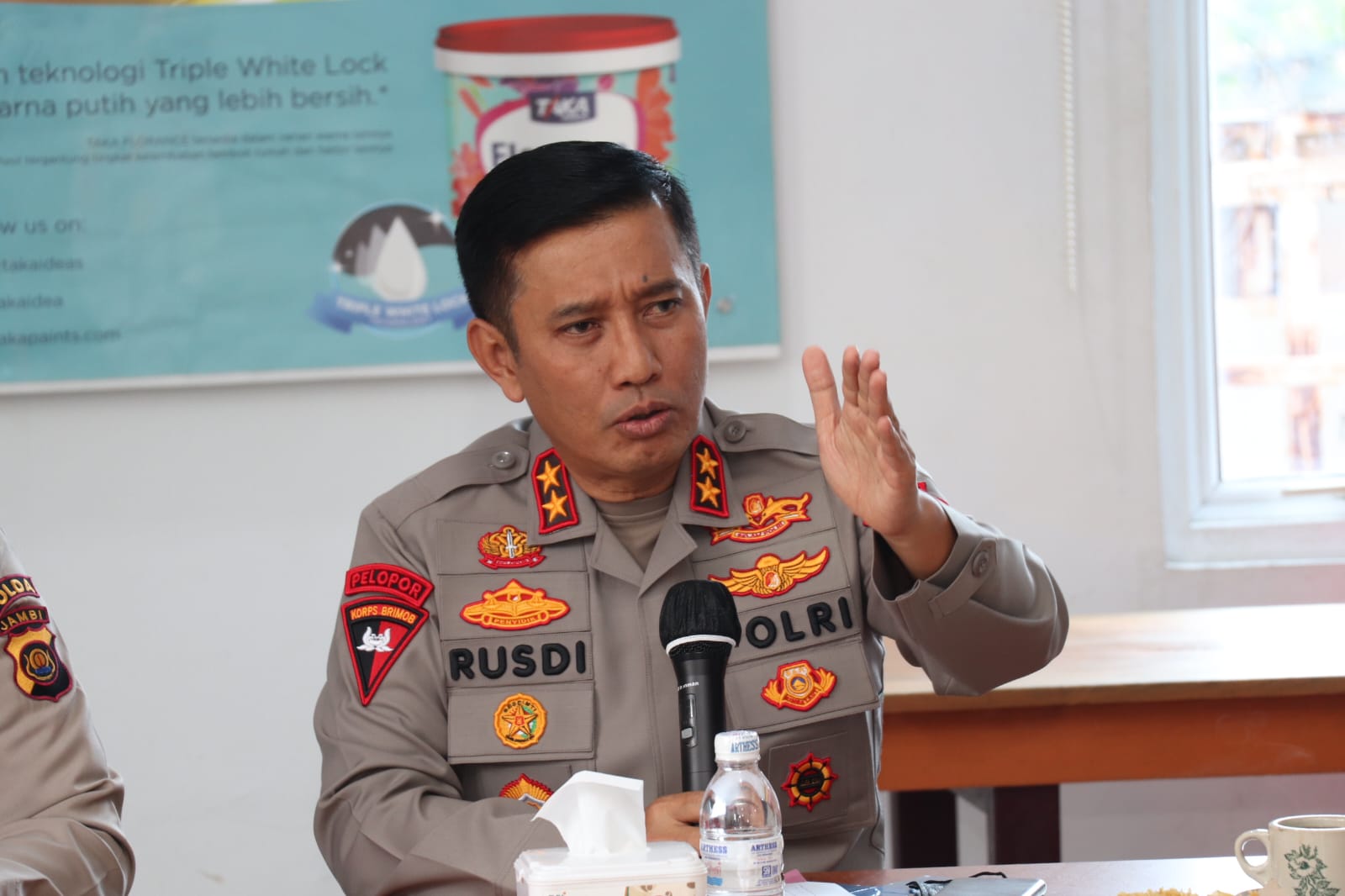 Jelang Nataru 2023: Kapolda Jambi Irjen Pol Rusdi Hartono Rakor Lintas Sektoral 
