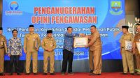 Pemkab Bungo Mendapat Penghargaan Predikat Kepatuhan Standar Pelayanan Publik Tahun 2022 dari Ombudsman RI