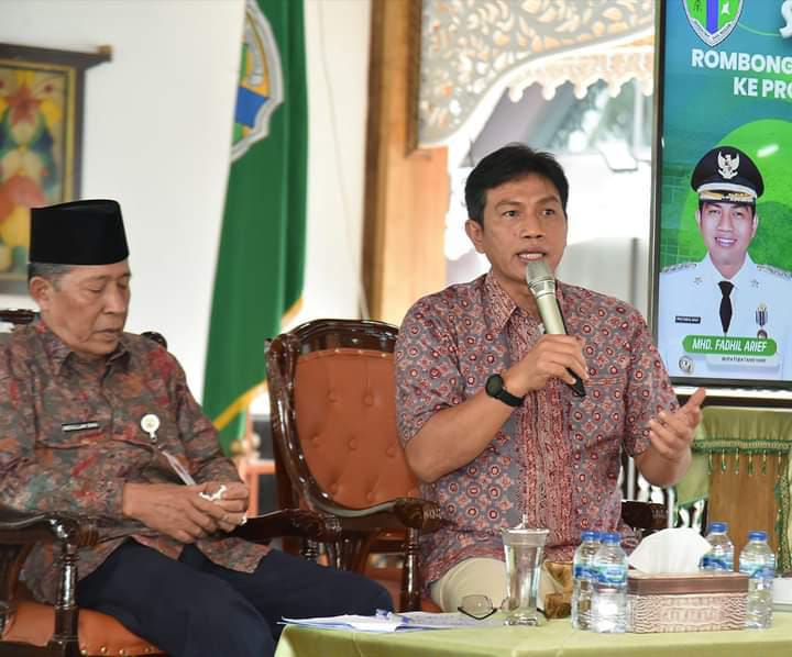 Ini Yang di Sampaikan Bupati Batanghari M.Fadhil Arief kepada Para Anggota DPR RI