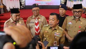 Gubernur Jambi Al Haris Lepas Kontingen Pramuka Jambi Ikuti Lomba Tingkat V Nasional