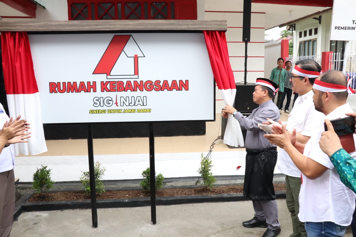 Gubernur Jambi Al Haris Resmikan Rumah Kebangsaan Siginjai 