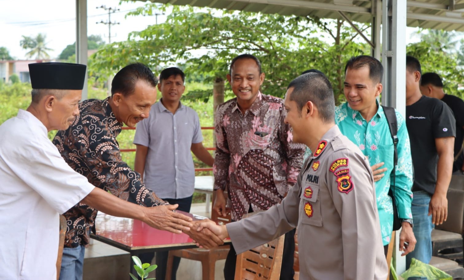 Program Jum'at Curhat : Sejumlah Warga Sungai Binjai Mengeluhkan Tipiring ke Kapolres Bungo