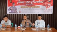 foto-polres-bungo-jumat-curhat Program Jumat Curhat : Polres Bungo Serap Keluhan Warga Kelurahan Batang Bungo