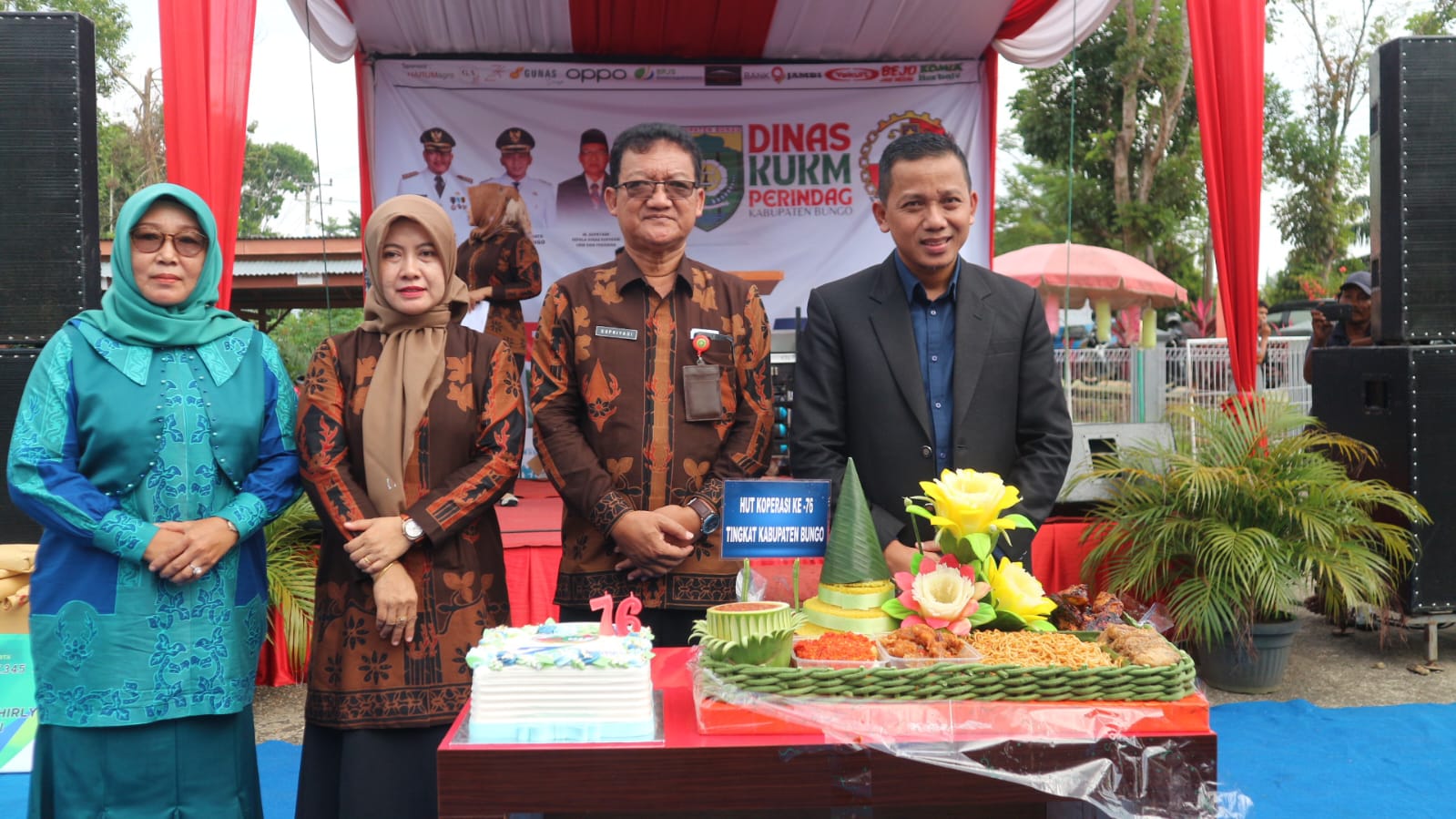 Wakil Bupati Bungo H.Safrudin Dwi Aprianto Memperingati HUT Koperasi Ke-76 Tahun 2023