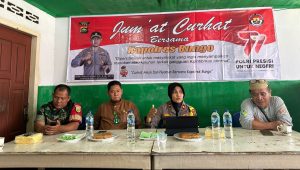 Program Jumat Curhat : Waka Polres Bungo Kompol Roslinda Serap Aspirasi Warga Kelurahan Batang Bungo