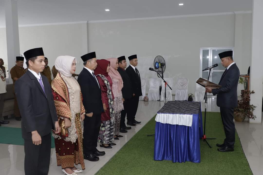 foto wakil bupati bungo lantik direktur rsud