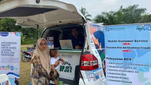 JKN keliling Eli Sangat Senang, Layanan BPJS Keliling Sampai ke Dusun Suka Jaya