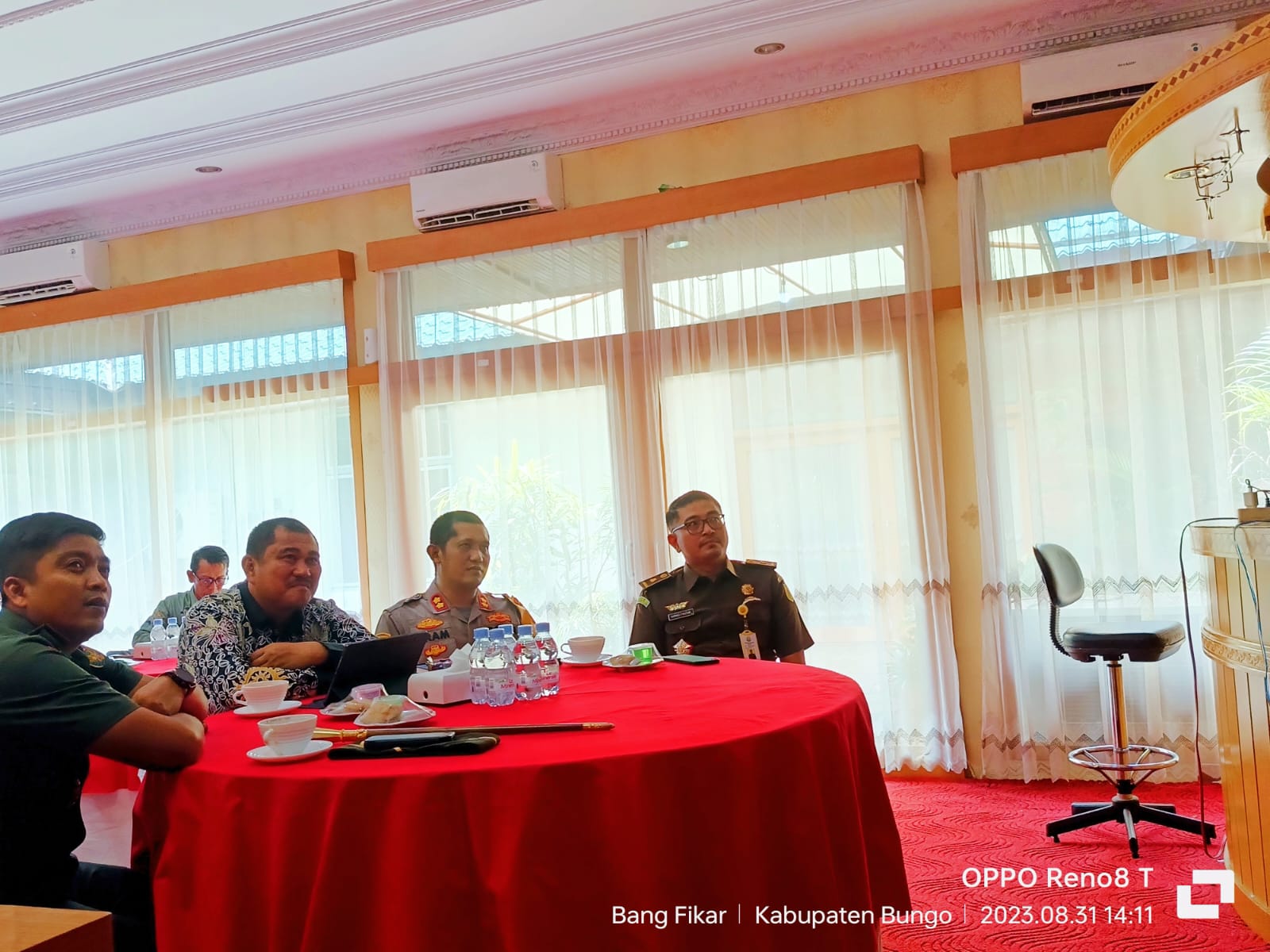 Bupati Bungo Rakornas Pengendalian Inflasi Daerah Bersama Presiden RI Joko Widodo 