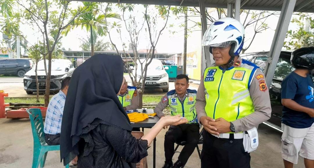 Selama Sepekan 128 Pengendara Roda Dua Maupun Roda Empat di Kota Kuala Tungkal Terjaring Operasi Zebra