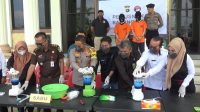 Lebih Dari 1045,87 Gram Brutto BB Narkotika Jenis Sabu Dimusnahkan Polres Tanjab Barat