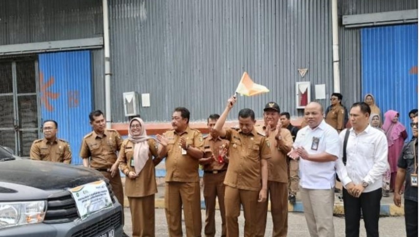 Wakil Bupati Bungo H. Safrudin Dwi Aprianto Launching Penyaluran Cadangan Beras Pemerintah