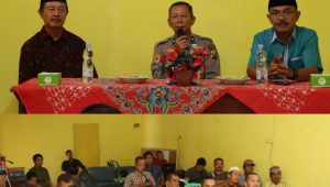 Program Jumat Curhat : Polres Bungo Mendapat Keluhan Terkait Baleho Jelang Pemilu 2024