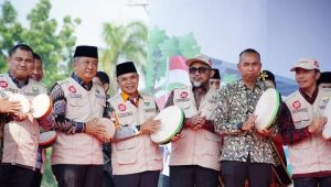 Pj Bupati Tebo Menghadiri Road Show Bus KPK