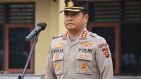 Hadapi Pemilu 2024,Kapolda Jambi Diwakili Kabid Humas Pimpin Apel Gelar Pasukan OMB di Polres Bungo