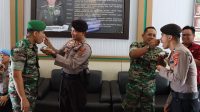 Personel Polres Bungo Datangi Kodim 0416/Bute, Bikin Kejutan