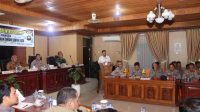 Polres Bungo Melaksanakan Rakor Lintas Sektoral Dalam Rangka Pengamanan Pemilu 2024
