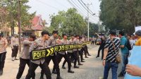 Polres Bungo Gelar Simulasi Sispam Kota Dalam Rangka Hadapi Pemilu 2024